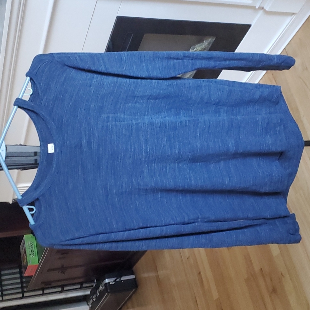 Blue Long Sleeved Shirt